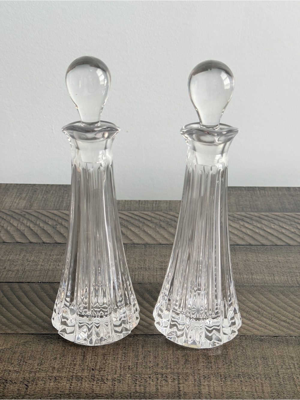 Crystal Cruet Set of 2 Piece Oil & Vinegar Set | Kitchen Tools